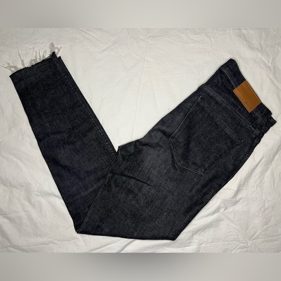 Madewell 10” High Rise Skinny Black Denim Jeans Size 27 - Picture 14 of 14